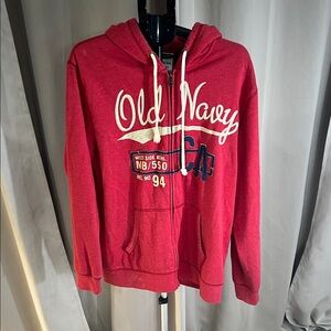 Old Navy Red Hoodie
